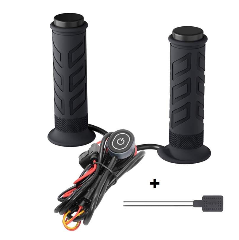 Mânere încălzite ATV 22 mm cu încălzire accelerație deget, 12V, 3 trepte (40 / 50 / 60 °C) – imagine 4