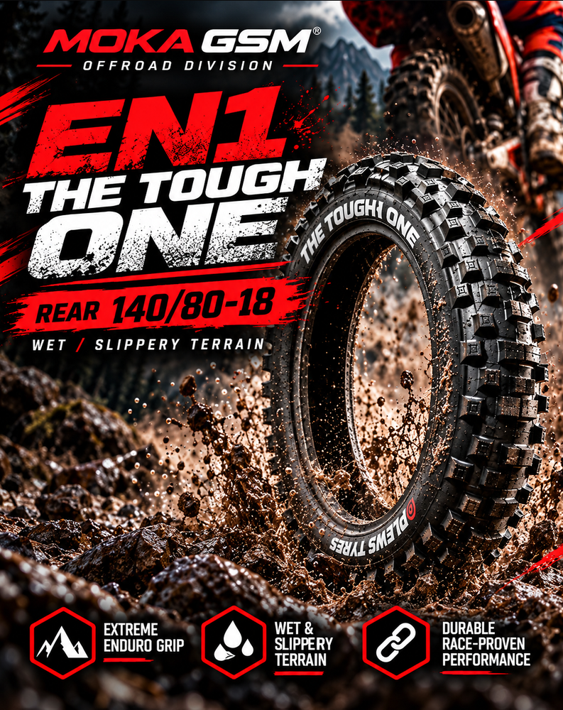 Anvelopă Moto Enduro Plews EN1 Tough One 140/80-18 Super Soft – Spate
