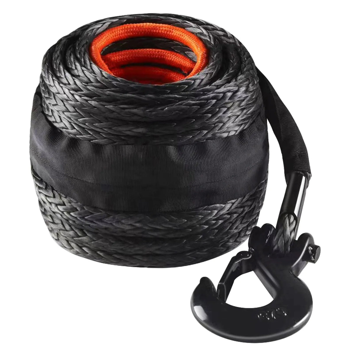 Cablu troliu sintetic 9,5 mm, 30 m, 12 tone – sufă sintetică pentru troliu