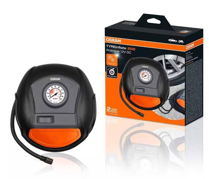 Compresor auto 12V OSRAM TYREinflate 200 OTI200