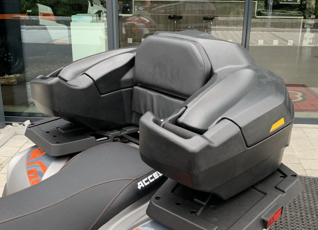 Cutie ATV cu scaun și spătar pentru pasager – 75L, universală – imagine 4