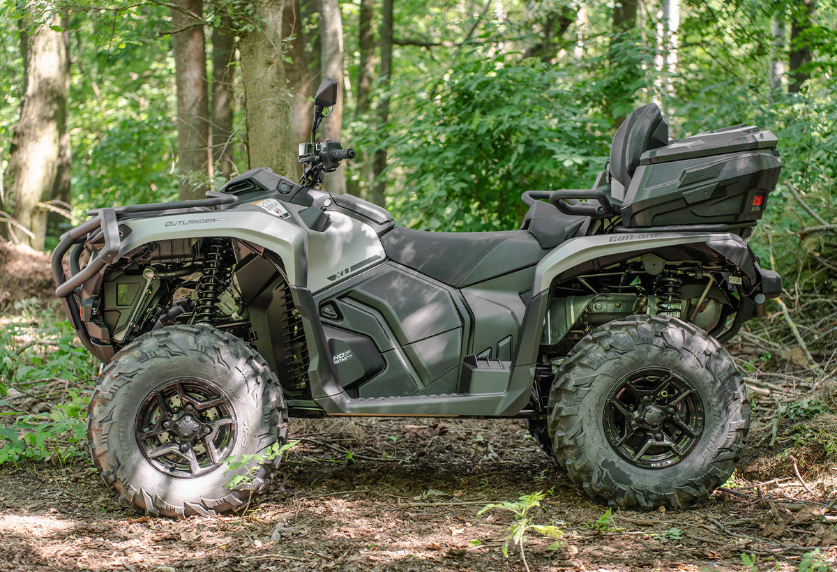Cutie ATV SHARK AX125 125L pentru Can-Am Outlander Gen 3 HD5 / HD7 – Cutie Portbagaj Spate Impermeabilă – imagine 3