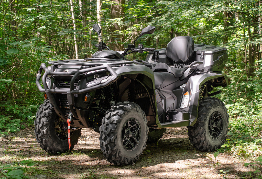 Cutie ATV SHARK AX125 125L pentru Can-Am Outlander Gen 3 HD5 / HD7 – Cutie Portbagaj Spate Impermeabilă – imagine 7