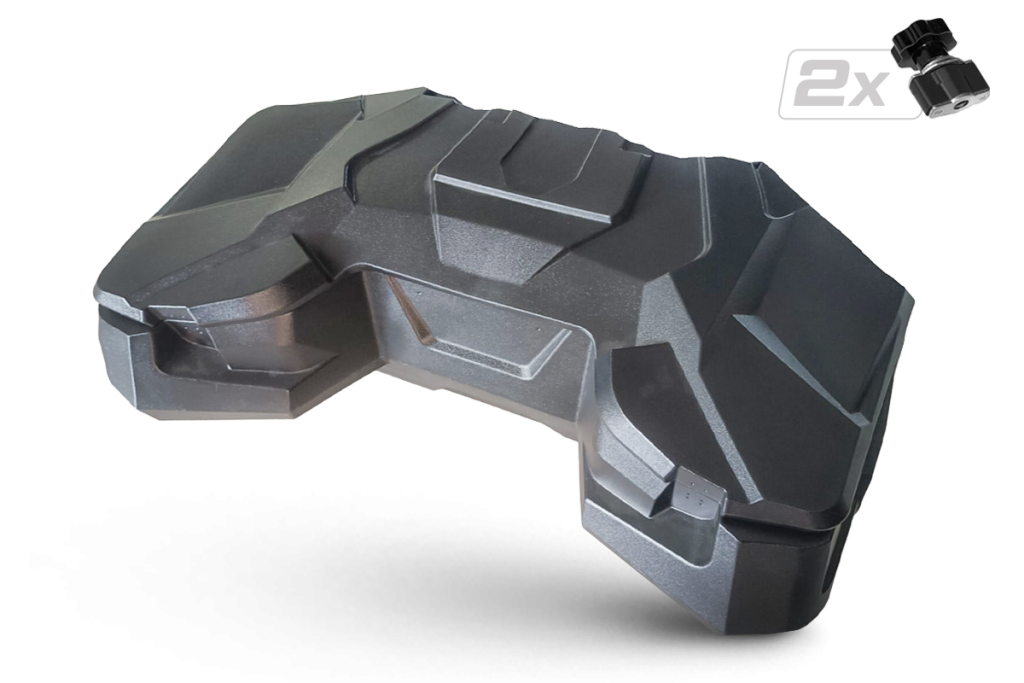Cutie ATV SHARK AX125 125L pentru Can-Am Outlander Gen 3 HD5 / HD7 – Cutie Portbagaj Spate Impermeabilă