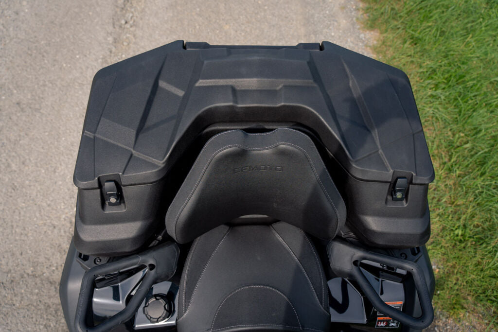 Cutie Spate ATV SHARK AX96 96L pentru CFMOTO CFORCE 520 Gen 2, C4, C5, 850 / 1000 Gen 3 și GOES Terrox – imagine 5