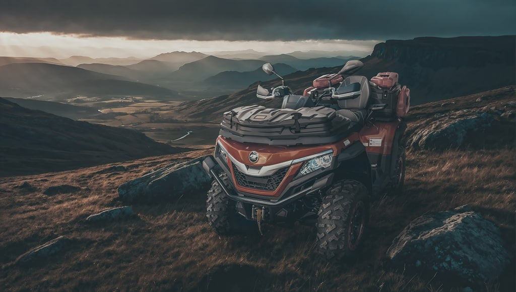 Cutie Față ATV QJMotor SFA 1000 Tesseract 42L – Prindere Rapidă – imagine 4