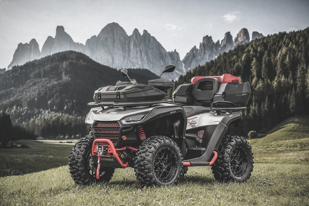 Cutie față ATV Segway Snarler AT6 40L cu prindere rapidă și încuietori – imagine 2