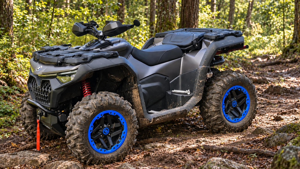 Cutie Portbagaj Tesseract în Locul Scaunului Pasager pentru CFMOTO CFORCE 1000 MV MUD 2025+ – 16L – imagine 2