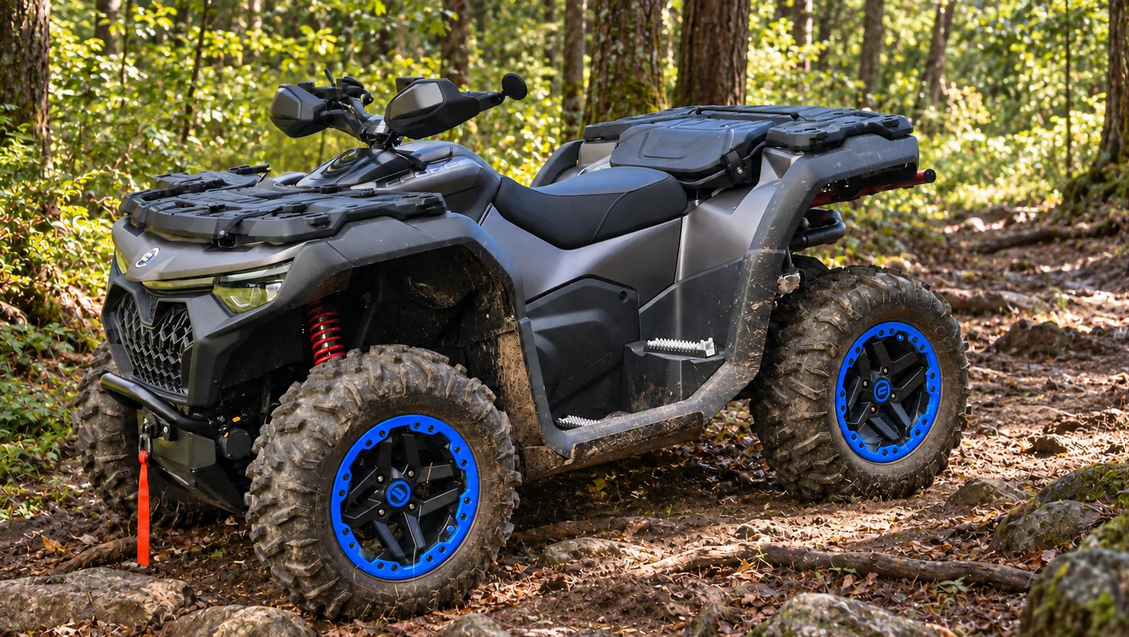 Cutie Portbagaj Tesseract în Locul Scaunului Pasager pentru CFMOTO CFORCE 1000 MV MUD 2025+ – 16L – imagine 2