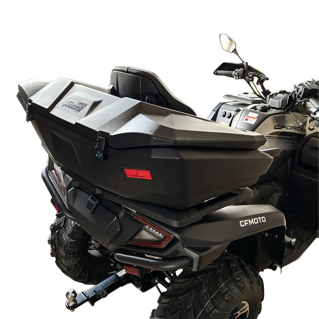 Cutie Spate ATV CFMOTO 625 / X6 SHARK AX90 – 90L, Spătar, Portbagaj Off-Road – imagine 2