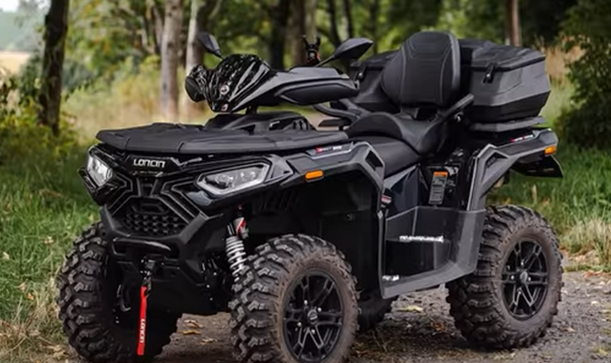 Cutie Spate ATV Loncin X-Wolf 700/1000 SHARK AX98 96L – Ladă Portbagaj Impermeabilă cu Încuietori – imagine 4