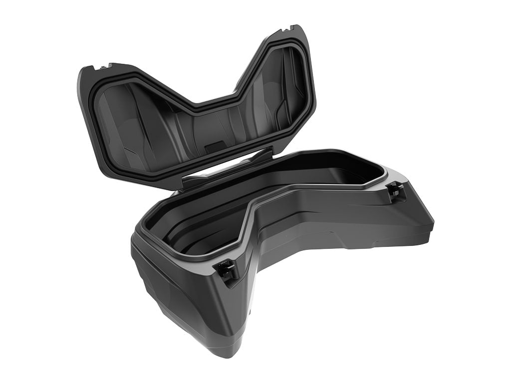 Cutie Spate ATV QJ Motor SFA 600 / SFA 1000 Tesseract 105L – Portbagaj cu Încuietori și Prindere Rapidă