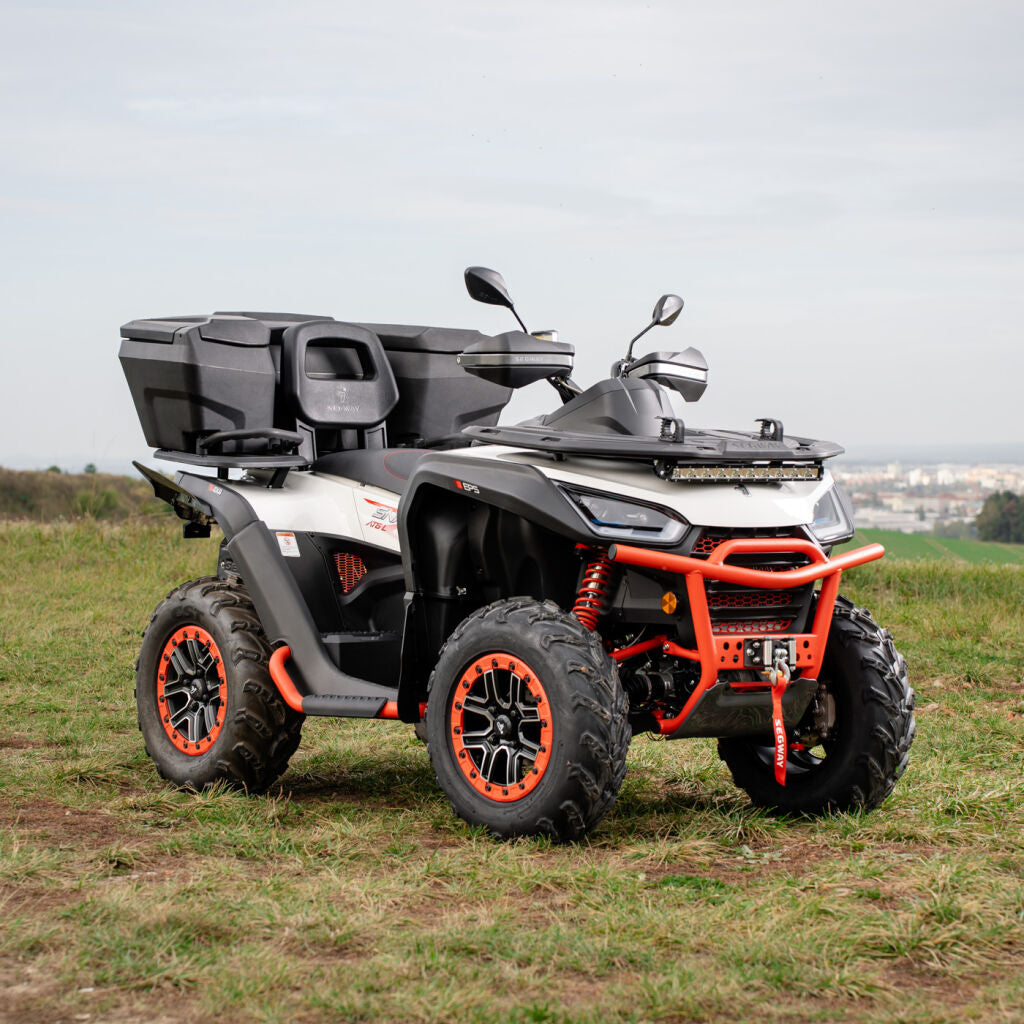 Cutie Spate ATV Segway AT5 AT6 SHARK AX165 165 Litri – Ladă ATV Mare cu Prindere Rapidă
