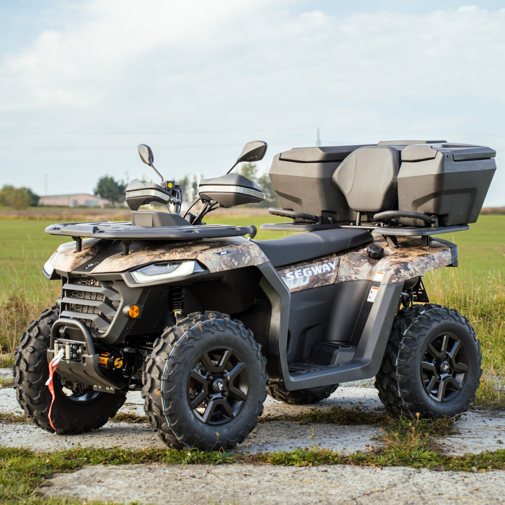 Cutie Spate ATV Segway AT5 AT6 SHARK AX165 165 Litri – Ladă ATV Mare cu Prindere Rapidă – imagine 3