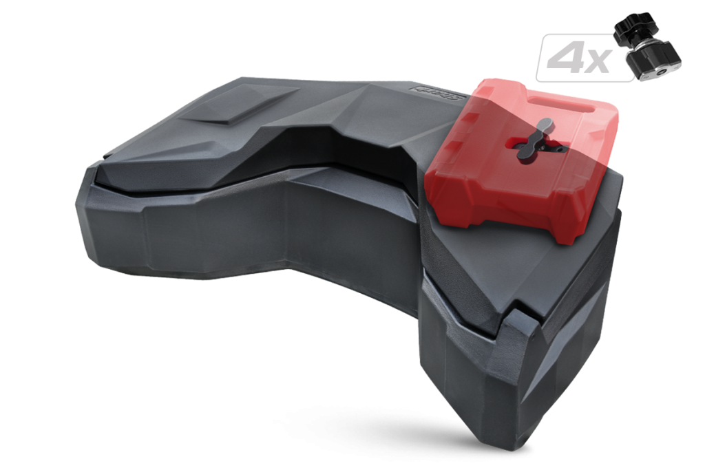 Cutie Spate ATV SHARK AX105 105L CFMOTO CFORCE 850 1000 X850 X1000, Impermeabilă, Prindere Rapidă