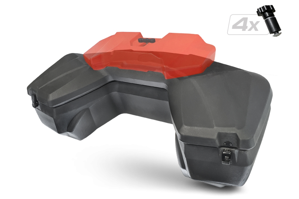 Cutie Spate ATV, Shark AX115 115L – Universală, Polaris Sportsman, Can-Am, CFMOTO, Segway, Linhai – imagine 4