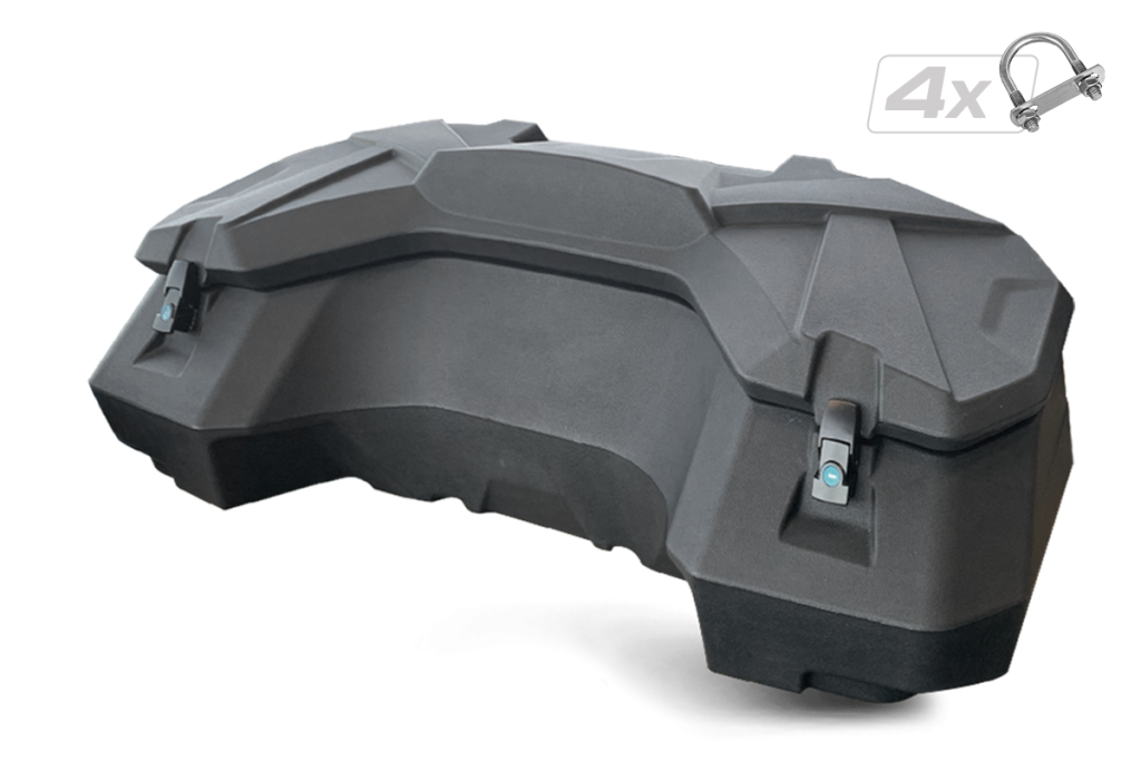 Cutie Spate ATV SHARK AX92 92L GOES Terrox 400 / 500, CFMOTO X450 / X520 – Ladă ATV cu Spătar – imagine 2