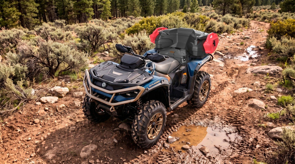 Cutie Spate Can-Am Outlander G3 850 1000R – Înlocuiește Șaua Pasagerului – 010-220 Smart-Shox – imagine 3
