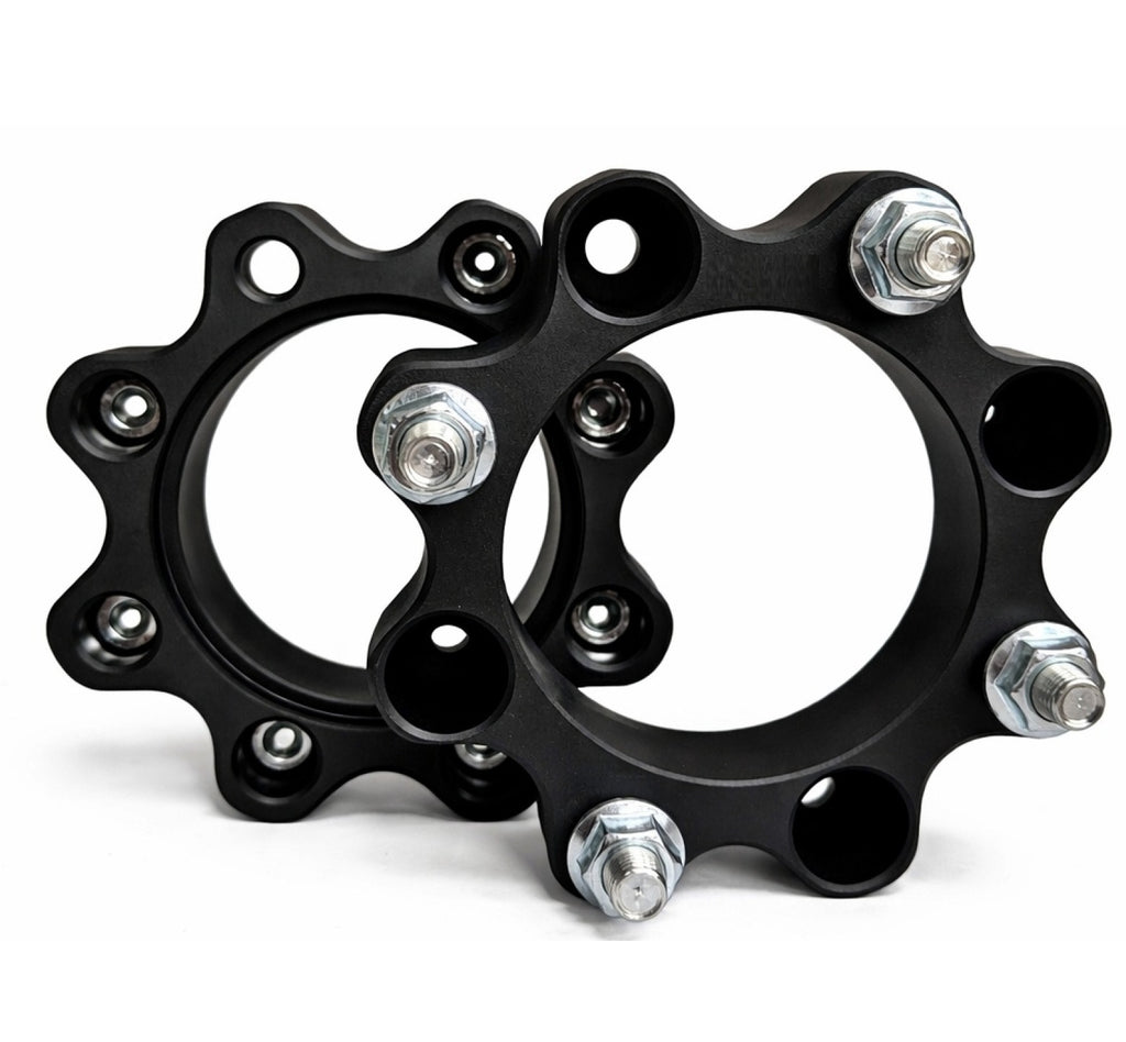 Distanțiere ATV CF Moto 40 mm 4x110 M10x1.25 – Set 2 Bucăți, Aluminiu Forjat, Negru – imagine 2