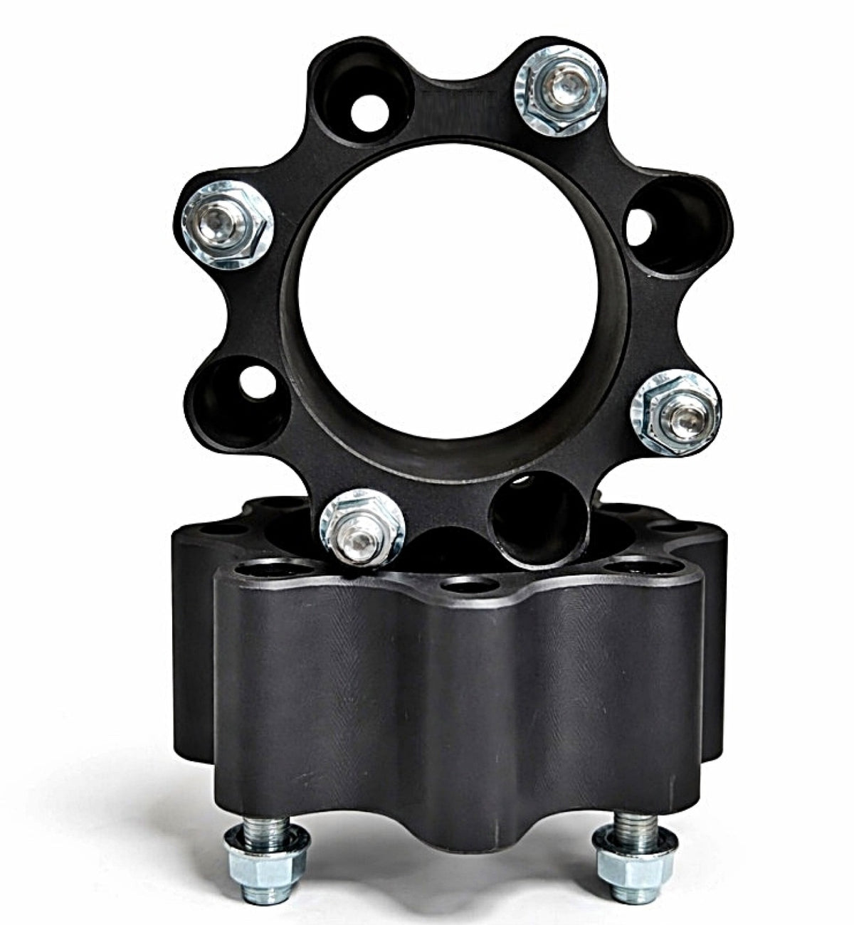 Distanțiere ATV CF Moto 60 mm 4x110 M10x1.25 – Set 2 Bucăți, Aluminiu Forjat, Negru