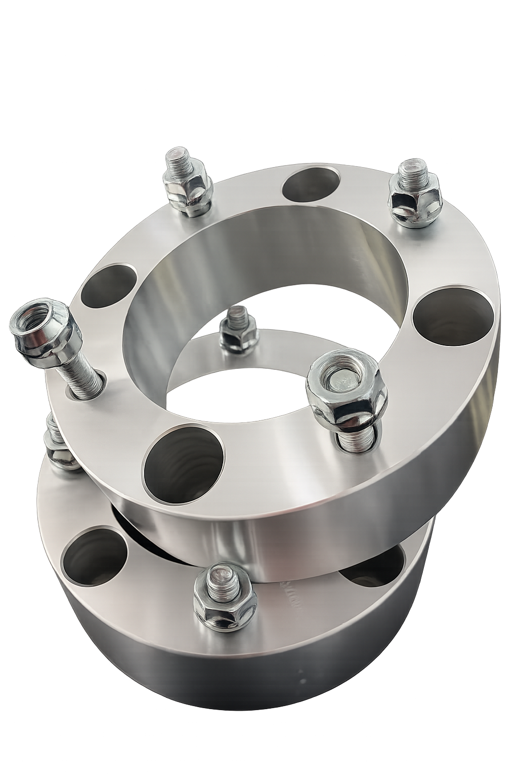 Distanțiere ATV CF Moto 38 mm 4x110 M10x1.25 – Set 2 Bucăți, cu Prezoane Heavy Duty, Negru