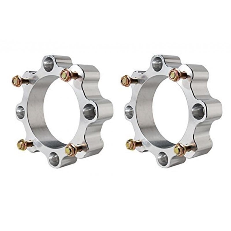 Distanțiere ATV CF Moto 40 mm 4x110 M10x1.25 – Set 2 Bucăți, Aluminiu CNC, Argintiu