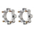 Distanțiere ATV CF Moto 40 mm 4x110 M10x1.25 – Set 2 Bucăți, Aluminiu CNC, Argintiu