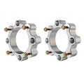 Distanțiere ATV CF Moto 50 mm 4x110 M10x1.25 – Set 2 Bucăți, Aluminiu CNC, Argintiu