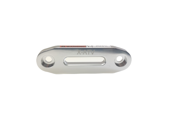 Ghidaj aluminiu (hawse fairlead) pentru cablu sintetic troliu ATV 2500–3500 lbs – 122 mm – imagine 2