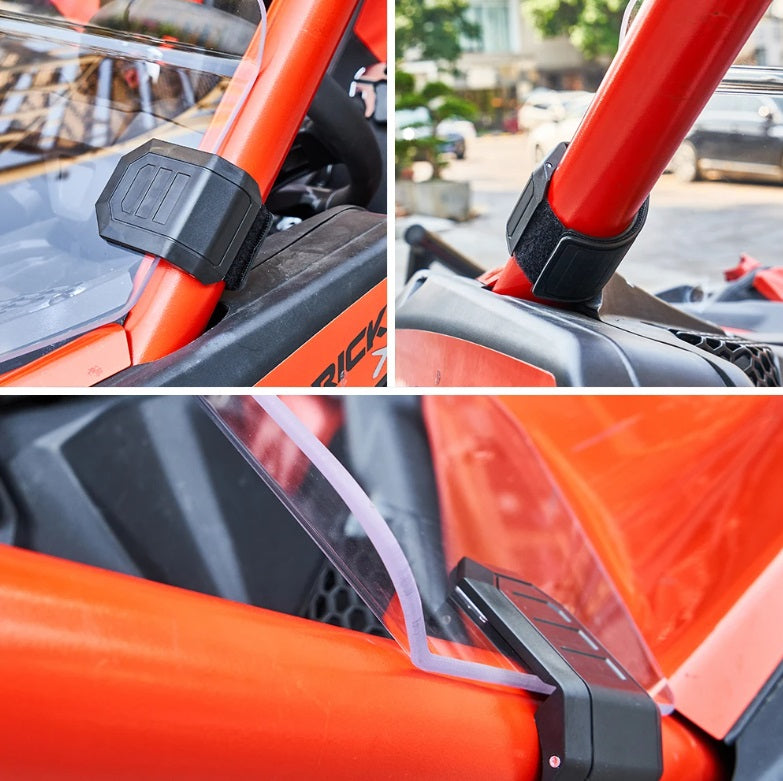 Parbriz jumătate (half windshield) Can-Am Maverick X3 din policarbonat – imagine 3