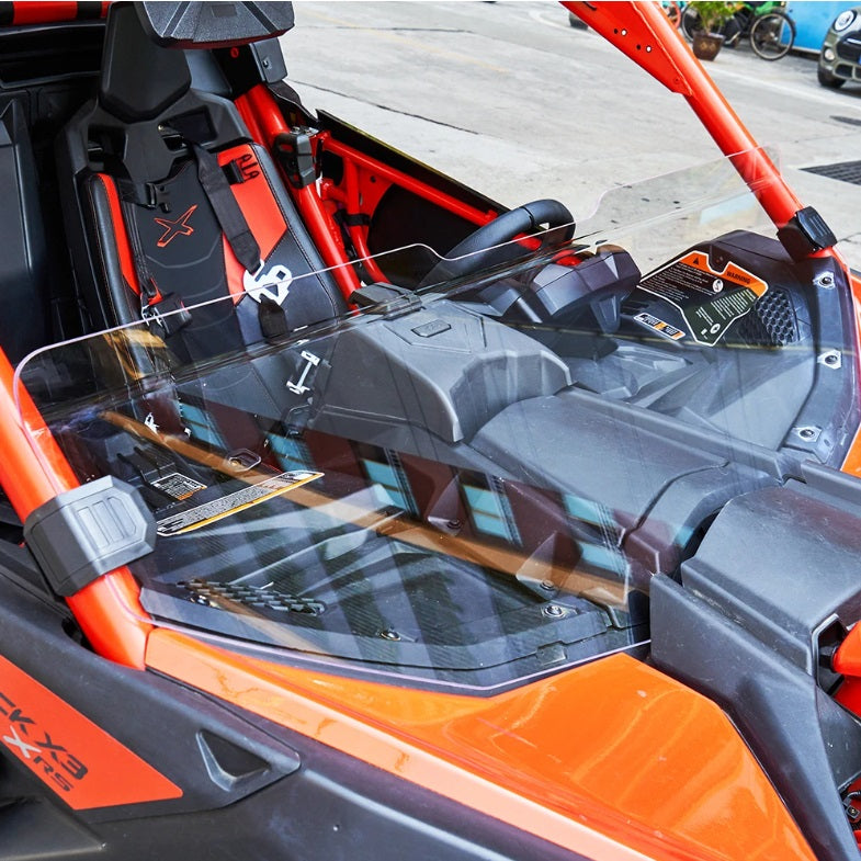Parbriz jumătate (half windshield) Can-Am Maverick X3 din policarbonat – imagine 2