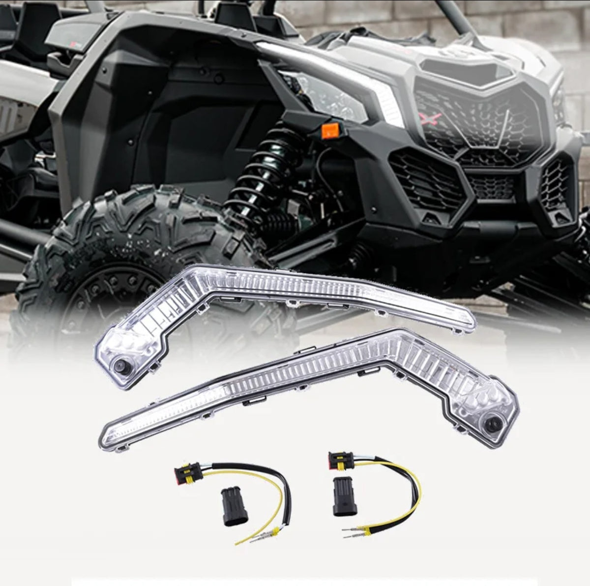 Lumini semnalizare RGB multicolor Can-Am Maverick X3 – control din aplicație telefon – imagine 2