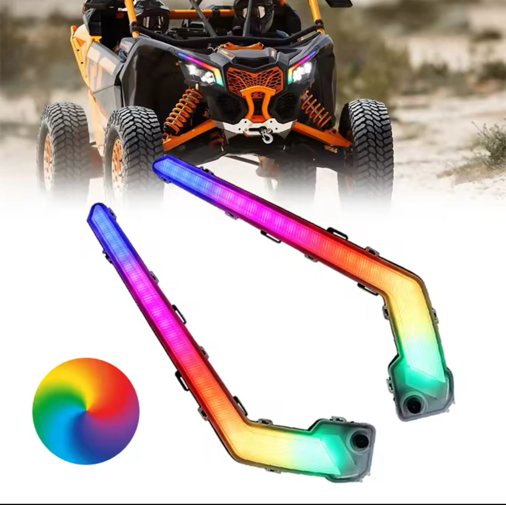 Lumini semnalizare RGB multicolor Can-Am Maverick X3 – control din aplicație telefon – imagine 7