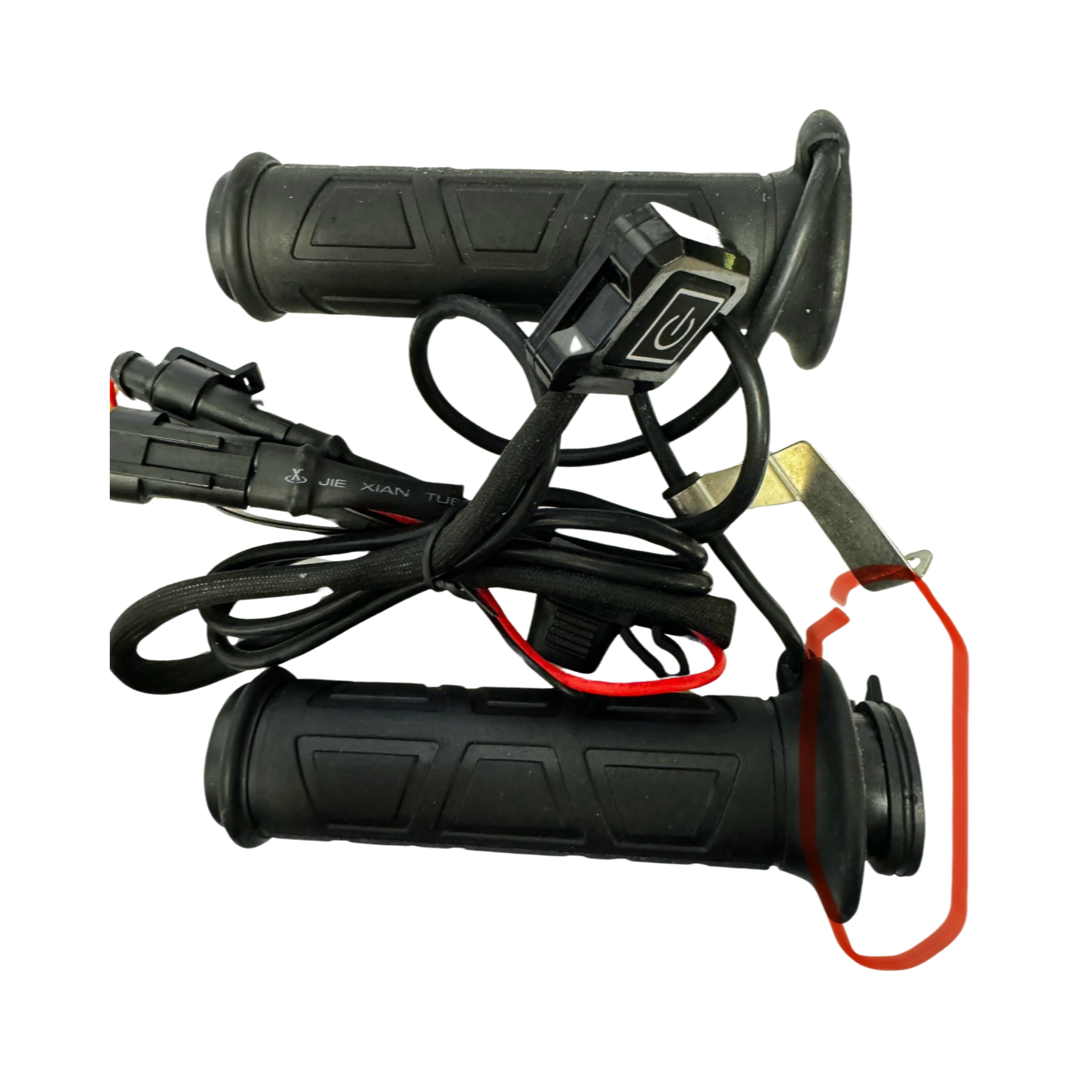 Manșoane / mânere încălzite ATV 22 mm, 12V, cu încălzire accelerație – universale ATV, moto, scuter – imagine 2