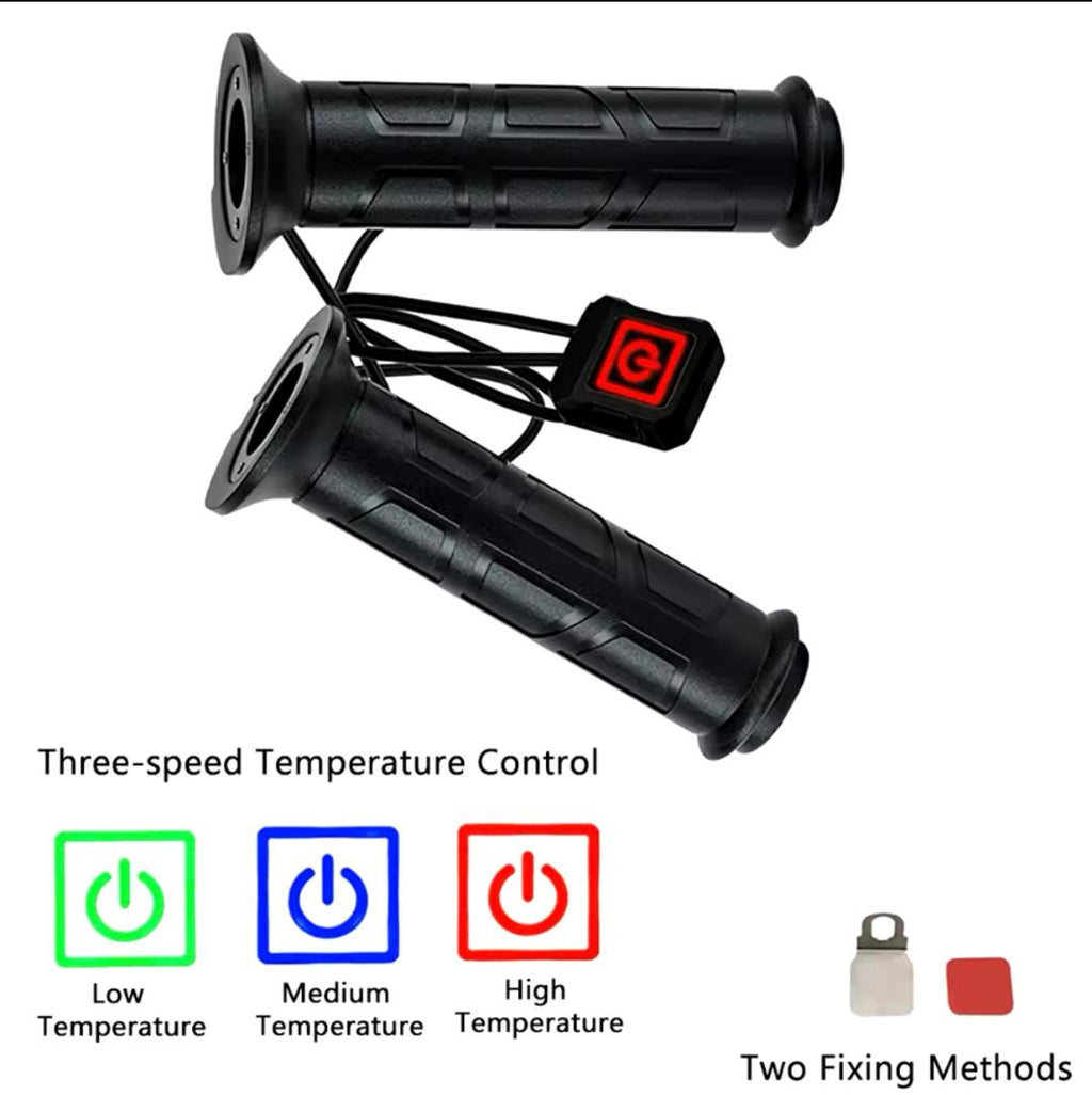 Manșoane / mânere încălzite ATV 22 mm, 12V, cu încălzire accelerație – universale ATV, moto, scuter – imagine 9