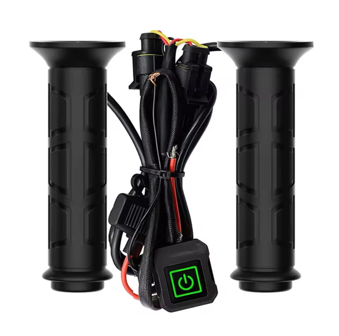 Manșoane / mânere încălzite ATV 22 mm, 12V, cu încălzire accelerație – universale ATV, moto, scuter