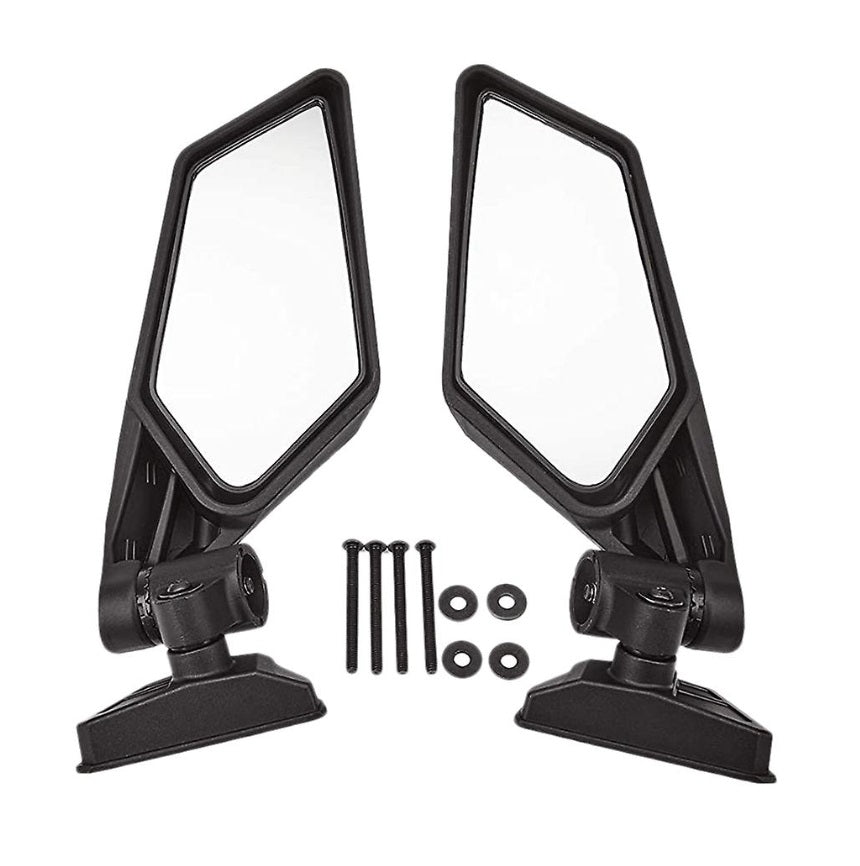 Oglinzi laterale Can-Am Maverick X3, set 2 bucăți – carcasă PP, lentilă din sticlă