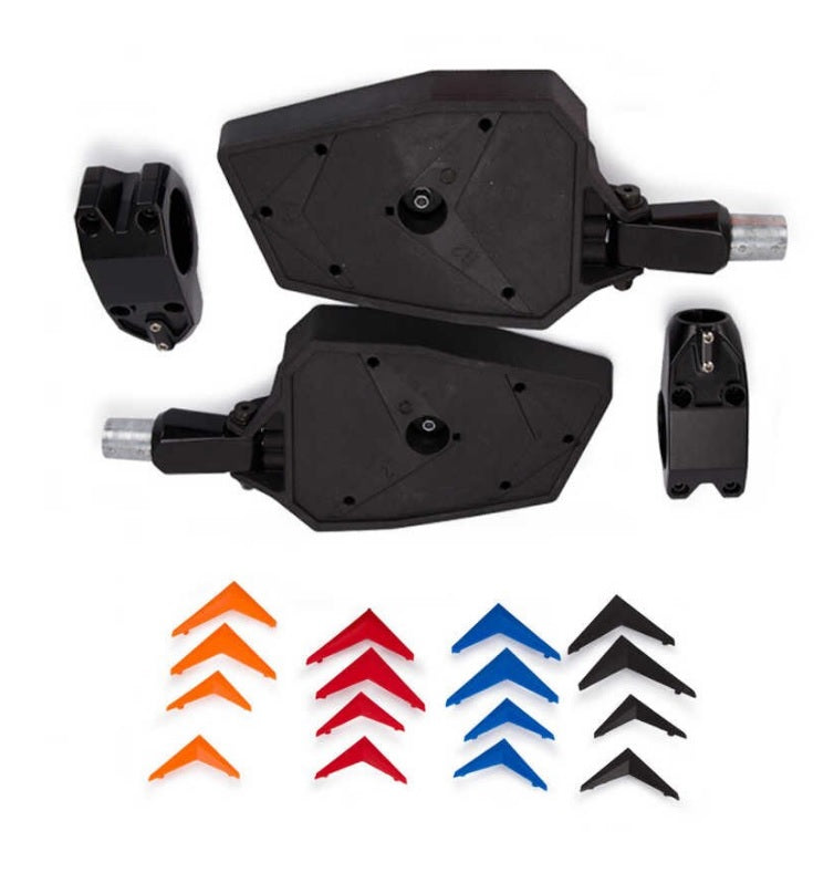 Oglinzi laterale UTV cu prindere pe bară de 1,75" – Can-Am Maverick X3, Polaris RZR, CF Moto, set 2 bucăți – imagine 4