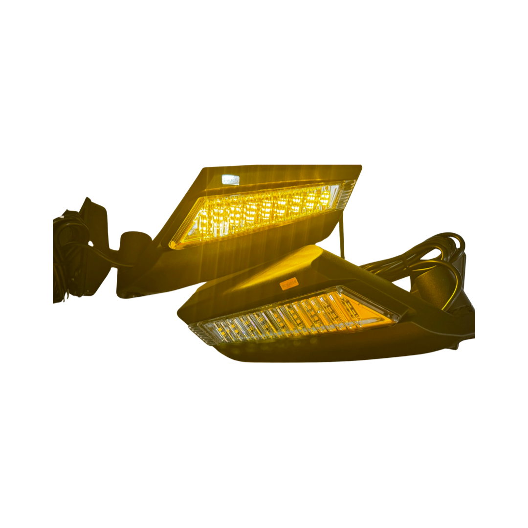 Oglinzi laterale Can-Am Maverick X3 cu semnalizare LED, set 2 bucăți – imagine 3
