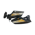 Oglinzi laterale Can-Am Maverick X3 cu semnalizare LED, set 2 bucăți