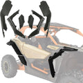 Overfendere Can-Am Maverick X3 – extensii aripi și apărători de noroi, set complet