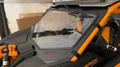 Parbriz Can-Am Maverick X3 din sticlă laminată 3+3 mm, cu ventilație