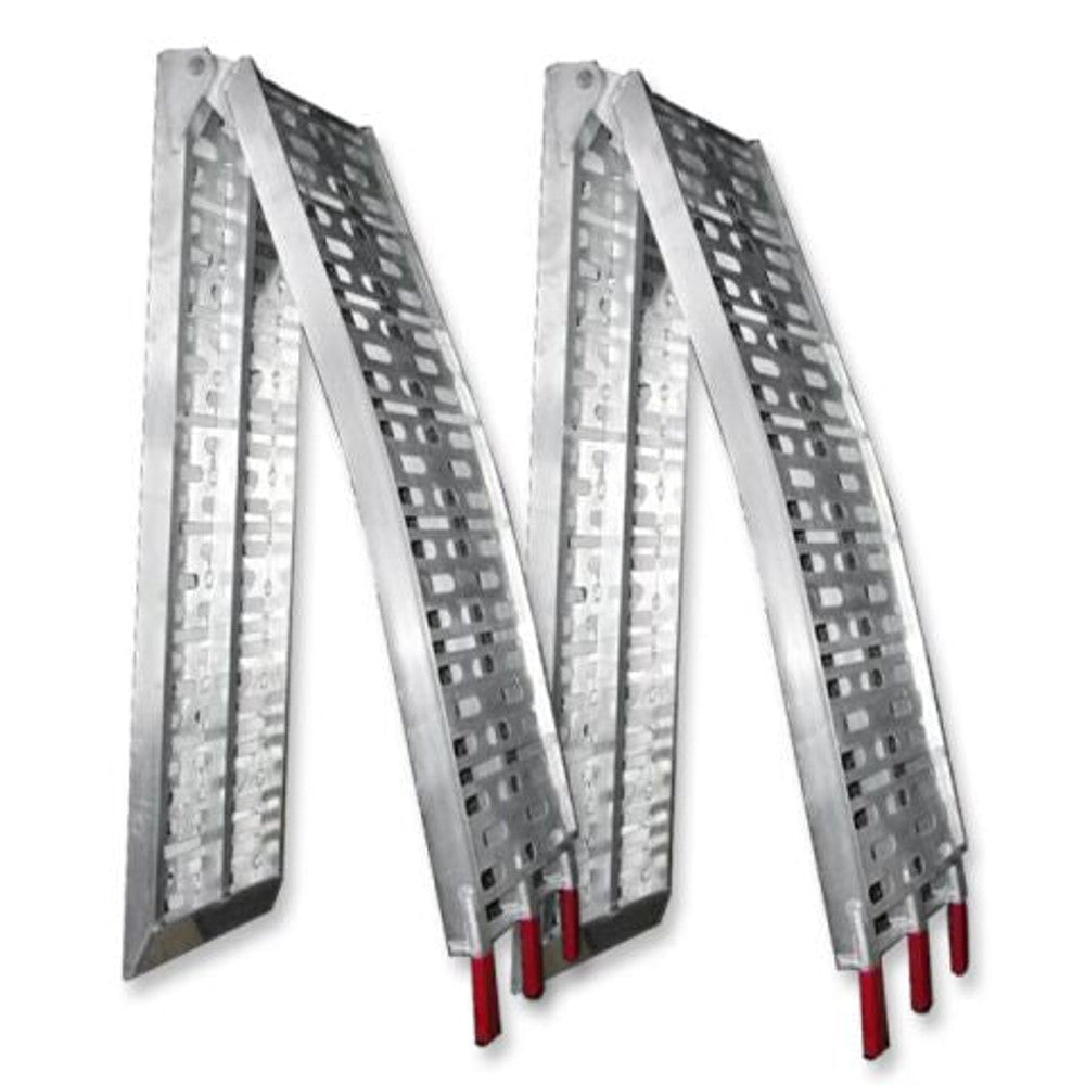 Rampe încărcare ATV aluminiu pliabile 225 cm, 680 kg