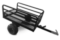 Remorcă ATV / UTV Basculabilă SHARK Garden 400 – Sarcină 400 kg, Neagră