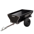 Remorcă ATV / UTV Premium SHARK Wood 550 – Basculabilă, Sarcină 500 kg, Oțel Galvanizat