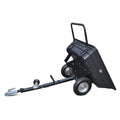 Remorcă ATV / UTV SHARK Garden 150 Black Basculabilă 150 kg – 2 în 1, Remorcă și Roabă, Cuplă Inclusă