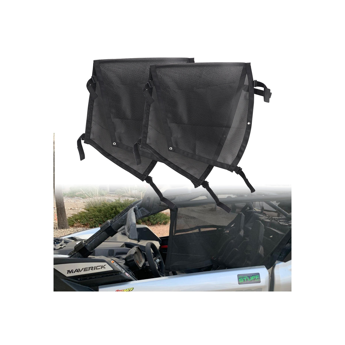 Plase laterale Can-Am Maverick X3 – plase protecție geamuri laterale