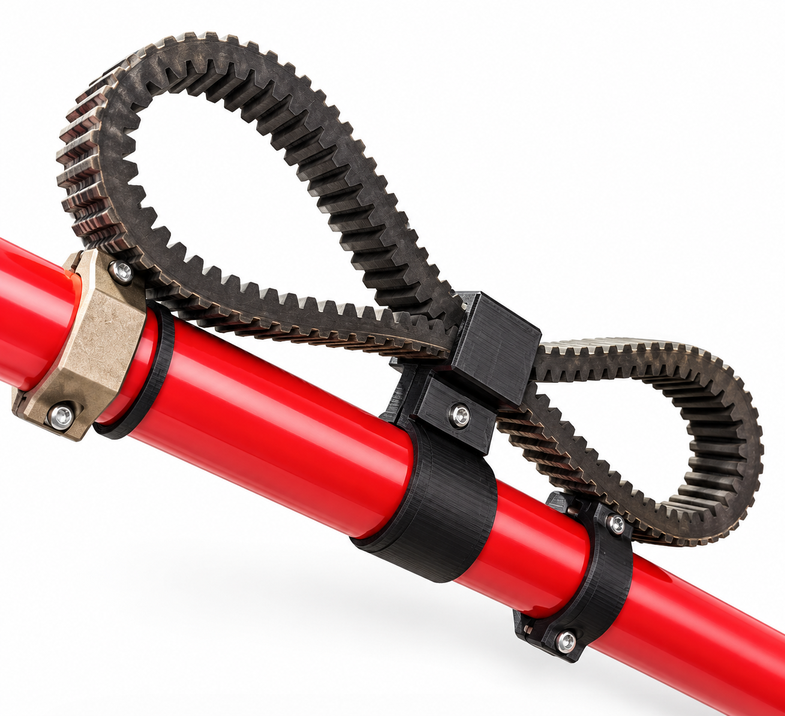 Suport curea variator / curea CVT de rezervă UTV – Can-Am Maverick X3, Polaris RZR – imagine 2