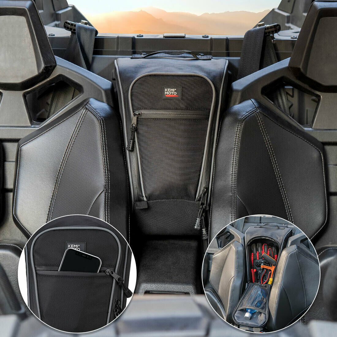 Cutie depozitare centrală Can-Am Maverick X3 / Polaris RZR Pro XP / Pro R – imagine 2