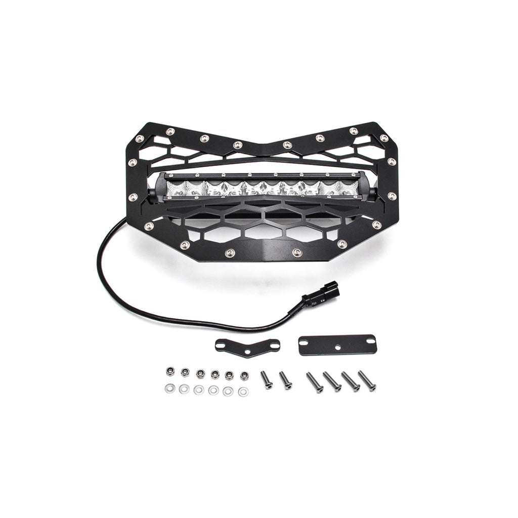 Grilă radiator cu proiector LED bar pentru Can-Am Maverick X3 – imagine 2